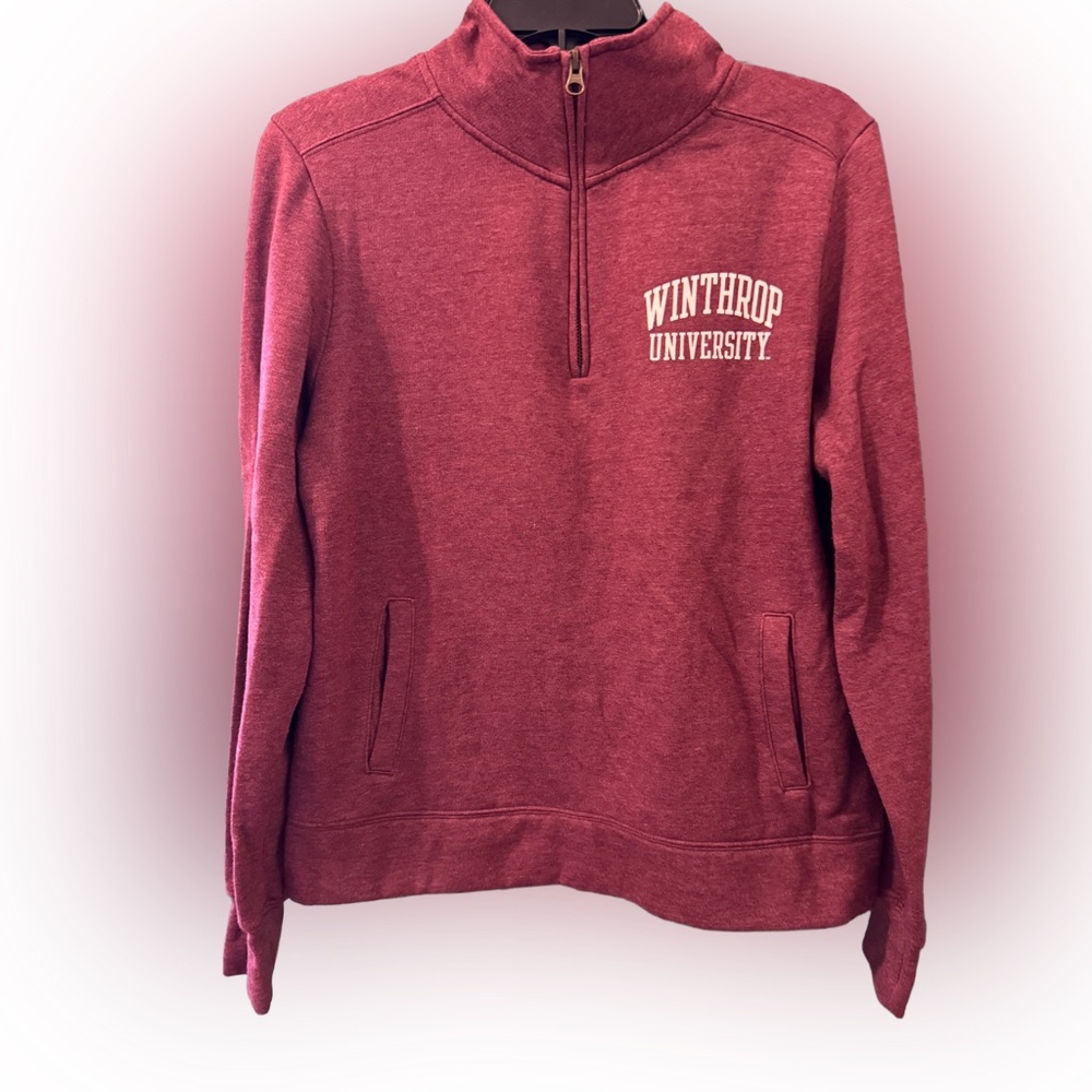 Winthrop University Redshirt Women's 1/4 Zip Pullover, Medium